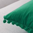 thumbnail image 4 of 2pcs Housses de Coussin 45x45cm en Velours Doux Avec Boulettes Coussin Décoration Canapé Moderne Pour Salon Chambre - Housse Coussin Vert, 4 of 5