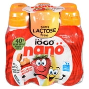 Yogourt nanö à boire sans lactose fraise-banane 1 % iÖGO