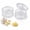 2, variant on Clear Manual Garlic Twister and Ginger Mincer Tool, Manual Garlic Twister and Crusher for Garlic, Chili, Onion and Nuts, Compact Kitchen Gadget (A)