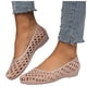 thumbnail image 2 of MKLEKYY Sandalias de Plástico para Mujer, Zapatos Casuales de Moda, Nuevo Patrón, Color Sólido, Cuña Hueca, Cómodas y Sin Sandalias, 2 of 4