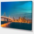 thumbnail image 2 of San Francisco Skyline at Night, 2 of 3