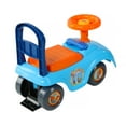 thumbnail image 3 of Blippi Unisex Kid Push & Pedal Ride-on by Dynacraft, Plastic Light Blue, 19.29x8.27x 4.76 inches, 3.79 lbs, 1 Count, 3 of 6