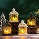 thumbnail image 2 of Adornos de linterna de viento LED de Navidad, suministros de decoración de Año Nuevo, colgante de árbol de Navidad para la habitación del hogar, Noel, 2024, 2 of 4