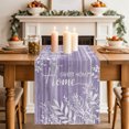 thumbnail image 2 of Table Runners 120 Inches Long Dress Scarves, Vintage Lavender Farmhouse Coffee/Dining/Kitchen Table Decor Table Runner for Living Room, Farmhouse Florals Leaf Coastal Home Sweet 13x120 Inch, 2 of 9