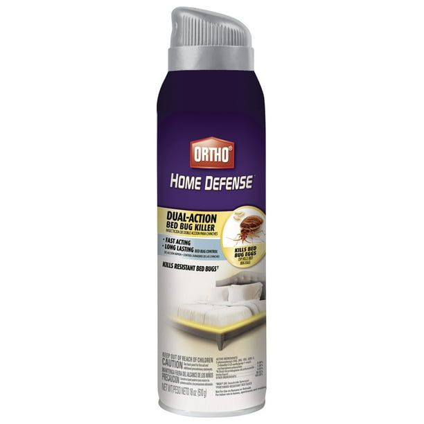 Ortho Home Defense Dual Action Bed Bug Killer Aerosol Walmart Com Walmart Com