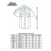 First Class 100% Polyester Short Sleeve Uniform Shirt