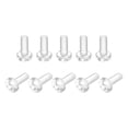 thumbnail image 1 of Unique Bargains M6x16mm Plastic Phillips Bolts PC Pan Head Machine Screws Transparent 50 Pack, 1 of 5