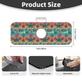 thumbnail image 2 of Pofeuu Hawaii Palms Print Splash Guard for Sink Faucet Sink Gadgets-Splash Guard Behind Faucet Drip Catcher for Kitchen, Bathroom,Sink Mat, 2 of 7