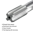 thumbnail image 3 of Unique Bargains M14 x 1.25 Left Hand High Speed Steel Machine 4 Straight Flutes Thread Tap, 3 of 6