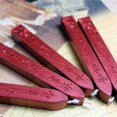 thumbnail image 1 of 2pcs Vintage Gold Manuscript Sealing Seal Wax Sticks Wicks For Postage Letter, 1 of 2