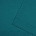 thumbnail image 5 of Nicole Miller Mellow Slub Textured Hidden Tab/Rod Pocket Top Light Filtering Curtain Panel Pair, 54"x84", Turk Teal, 5 of 7