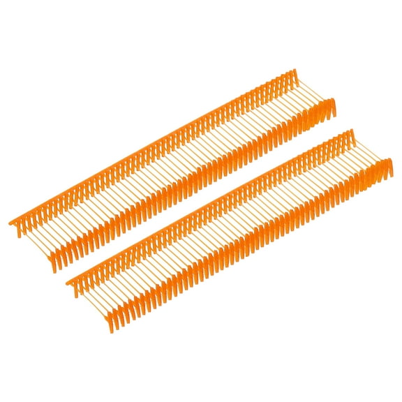 Uxcell Standard Tagging Fasteners,Standard Label Gun Price Tagging Barbs15mm/0.6 Inch,Pack of 2500 Orange Red