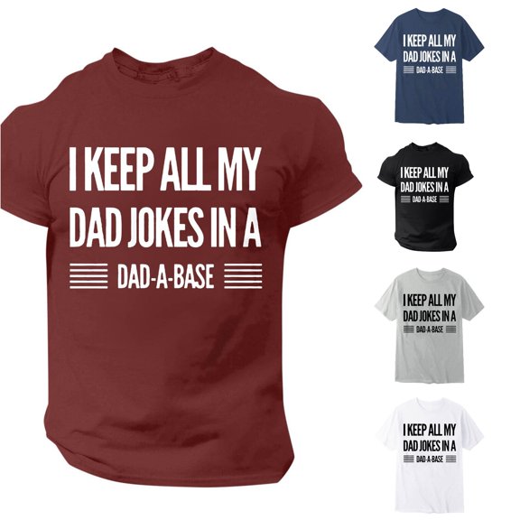 Father Day Printed Fashionable Men Tennis T Shirt Casual Short Sleeve Crew Neck Soft Blend Top Summer Streetwear