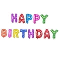 thumbnail image 2 of Feliz cumpleaños colgar globos del alfabeto bandera Estilo9, 2 of 5
