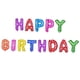 thumbnail image 2 of Pancarta de de , 16 pulgadas, colorida pancarta letras de papel de mylar para niñas, y adultos, decoracione Estilo9 Yotijar Globos de feliz cumpleaños, 2 of 5