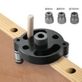 thumbnail image 3 of Localisateur de Perforation Pratique, Guide de Perceuse, Haute Dureté Haute Résistance pour Perçage Menuiserie Positionnement DIY Usage Domestique, 3 of 8