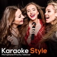 thumbnail image 2 of Pyle PSBT105A - PA Speaker with Microphone - Portable Karaoke Speaker System with Built-in , MP3/USB/SD, UHF Mic (10?? Subwoofer, 1000 Watt), 2 of 4