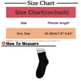 thumbnail image 2 of Tiqkatyck Fuzzy Socks Clearance Christmas Socks for Adults Autumn Winter Color Matching Plush Insulation Coral Velvet Home Socks Carpet Socks Sleep Socks Womens Socks Black, 2 of 3