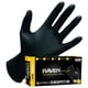 SAS Safety 66518 Raven Powder-Free Black Nitrile 6 Mil Gloves, Large ...