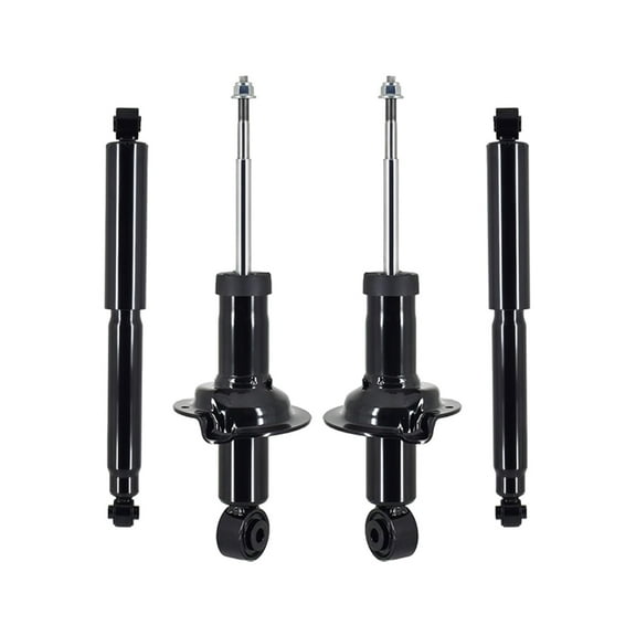 Set of 4 Front Suspension Strut-Rear Shock Absorber For 2017-2024 Nissan Titan