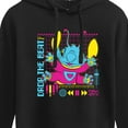 thumbnail image 3 of Disney - Lilo & Stitch - Drop The Beat - Juniors Cropped Pullover Hoodie, 3 of 5