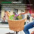 thumbnail image 5 of Cesta de mimbre para bicicleta ProSourceFit Front Cargo para mujeres y hombres, 5 of 5