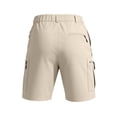 thumbnail image 4 of Mens Golf Shorts Relaxed Fit Stretch Business Casual Short Button Elastic Waist Bermuda Workout Short, S, 4 of 8