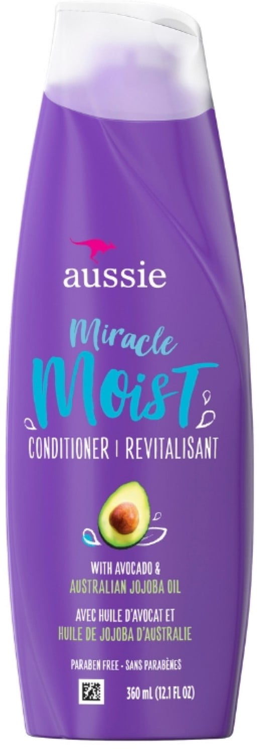 Aussie Miracle Moist Conditioner Avocado & Jojoba Oil 12.1 oz (Pack of