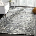 thumbnail image 2 of SAFAVIEH Marquee Georgiana Floral Area Rug, Grey/Multi, 3' x 3' Square, 2 of 6
