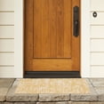thumbnail image 3 of SAFAVIEH Courtyard Isolde Abstract Indoor/Outdoor Area Rug, Gold/Ivory, 6'7" x 6'7" Square, 3 of 9