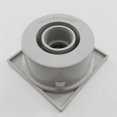 thumbnail image 3 of Desagüe de suelo de PVC, gris, 100 x 100 mm, 3 of 4