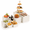 White-10" 9" 8" 7" 6" 5" 5" 4" 4" 3", variant on 10 Buffet Risers Large Food For Table Dessert Display