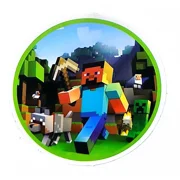 DOPASTICKER Microsoft Minecraft Steve Enderman Creeper Zombie Mojang Sticker Phone Decal Water Bottle Stickers, Cars Stickers, Water Bottle Stickers For Kids