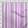 thumbnail image 3 of oneOone Georgette Viscose Amethyst Fabric Stripes Craft Projects Decor Fabric Printed By The Yard 42 Inch Wide, 3 of 4