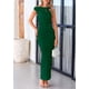 thumbnail image 3 of Vestido largo PRETTYGARDEN para mujer 2025, verano, verde oscuro, 3 of 9