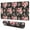Pioneer Flower Floral-3, variant on Long Mouse Pads for Desk,Pioneer Flower Floral Print Pattern Desk Mats on Top Of Desks, Desk Mouse Pad Extra Large with 3mm Non-Slip Base and Stitched Edge for Gaming,Office,Work,Home 47.3"x23.6"
