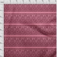 thumbnail image 3 of oneOone Georgette Viscose Fabric Stripe|Leaves & Floral Block Decor Fabric Printed BTY 42 Inch Wide, 3 of 4