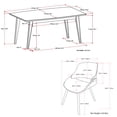 thumbnail image 6 of Simpli Home Malden / Draper 7-Piece Dining Set, 6 of 9