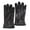 Black, variant on New Screen Protective Warm Gloves Winter Men and Women Outdoor Riding Black Cold Thickening and PU Leather Gloves Scrub Gloves for Cleaning Oil Hauler Gloves Rubber Cleaning Gloves Rubber