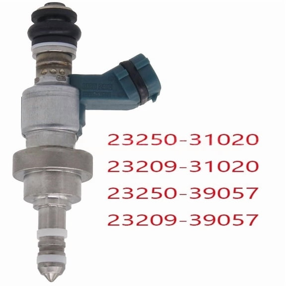 2 pcs fuel injector 23250-31020 23209-31020 23250-39057 23209-39057 for Toyota
