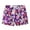 Purple, variant on Lilgiuy Boys Girls Hawaiian Beach Shorts Swim Trunks Cute Cartoon Animal Childres Board Shorts Swimwear for 3-11 Years