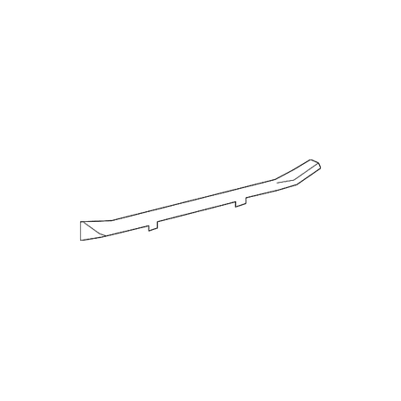Genuine OE Toyota Front Sill Plate - 67914-02290-C0