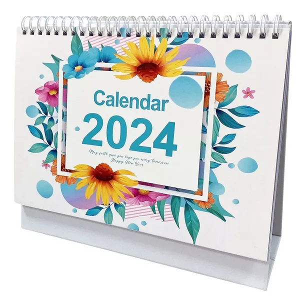 Calendario De Mesa 2024-2025 Calendario De Escritorio En Ing