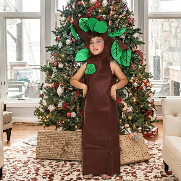 Disfraz de árbol para niños, ropa de espectáculo, para fiesta