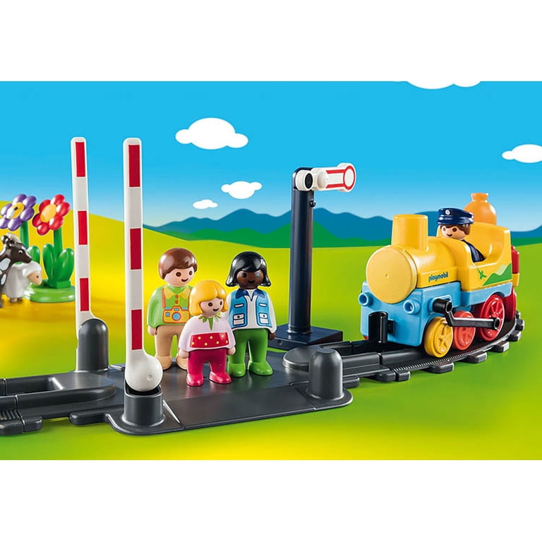 1.2.3 My First Train Set Set Playmobil 70179 - Walmart.com