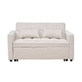 thumbnail image 1 of Ilios Innova | Sofá Cama Nova Beige 2 en 1, Diseño Moderno Multifuncional con Ruedas, Bolsillos Laterales y Cojines., 1 of 9