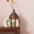 thumbnail image 7 of vlrwzc Mini Folding Screen, 3 Panel Divider, Chinese Style Vintage Desktop Folding Screen Feng Shui Ornaments for Home Office New Year Decoration, 7 of 7