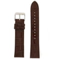 thumbnail image 2 of Seiko Men's Leather Strap Brown 20mm Factory Original Watch Band Spring Bars Not Included, 2 of 3