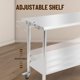 thumbnail image 5 of Yeshouse Mesa de acero inoxidable para preparación y trabajo con protector contra salpicaduras, mesa de cocina resistente con estante inferior ajustable y patas para restaurantes, hogares y hoteles, 5 of 7