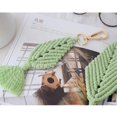 thumbnail image 4 of Cuerda de Macramé, Hilo de Macramé de Algodón Natural de 3 mm x 100 m, Cuerda de Hilo para Trenzar Bricolaje, Tapiz de Plantas, Colgador de Banderas, Manualidades, Decoración Colgante, Envoltura de Regalos, Verde Claro Sailing Electrónica, 4 of 5